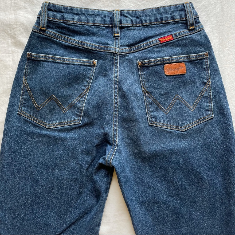 Dark Wash Vintage Wrangler High Rise Jeans